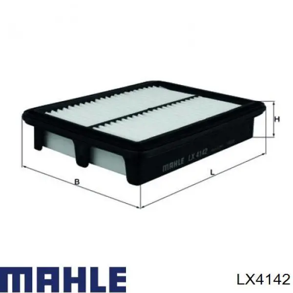 Фільтр повітряний LX4142 Mahle Original