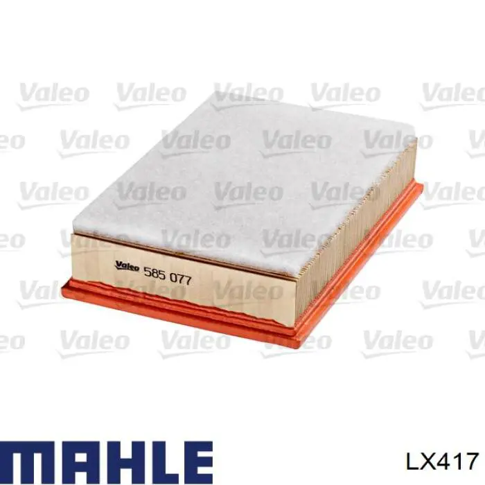 Повітряний фільтр LX417 Mahle Original