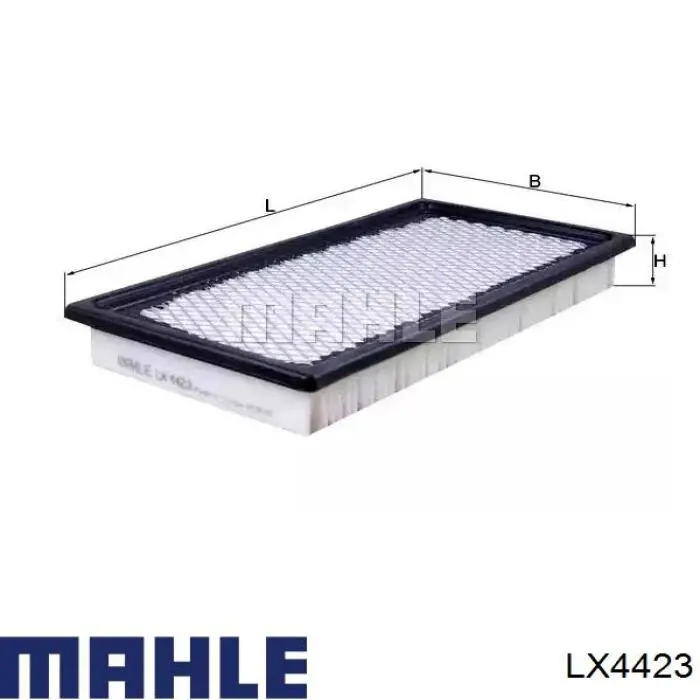 LX4423 Mahle Original Повітряний фільтр двигуна