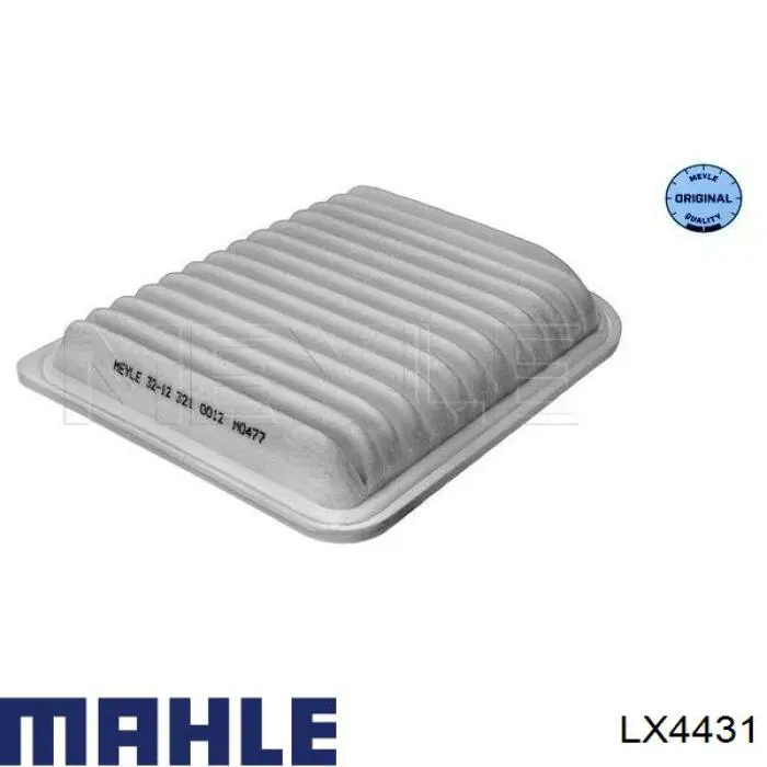 Купити LX4431 Mahle Original Автомобільний фільтр повітря