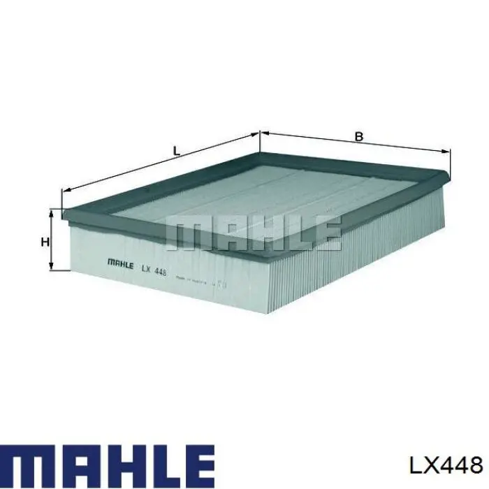 Фільтр повітряний LX448 Mahle Original