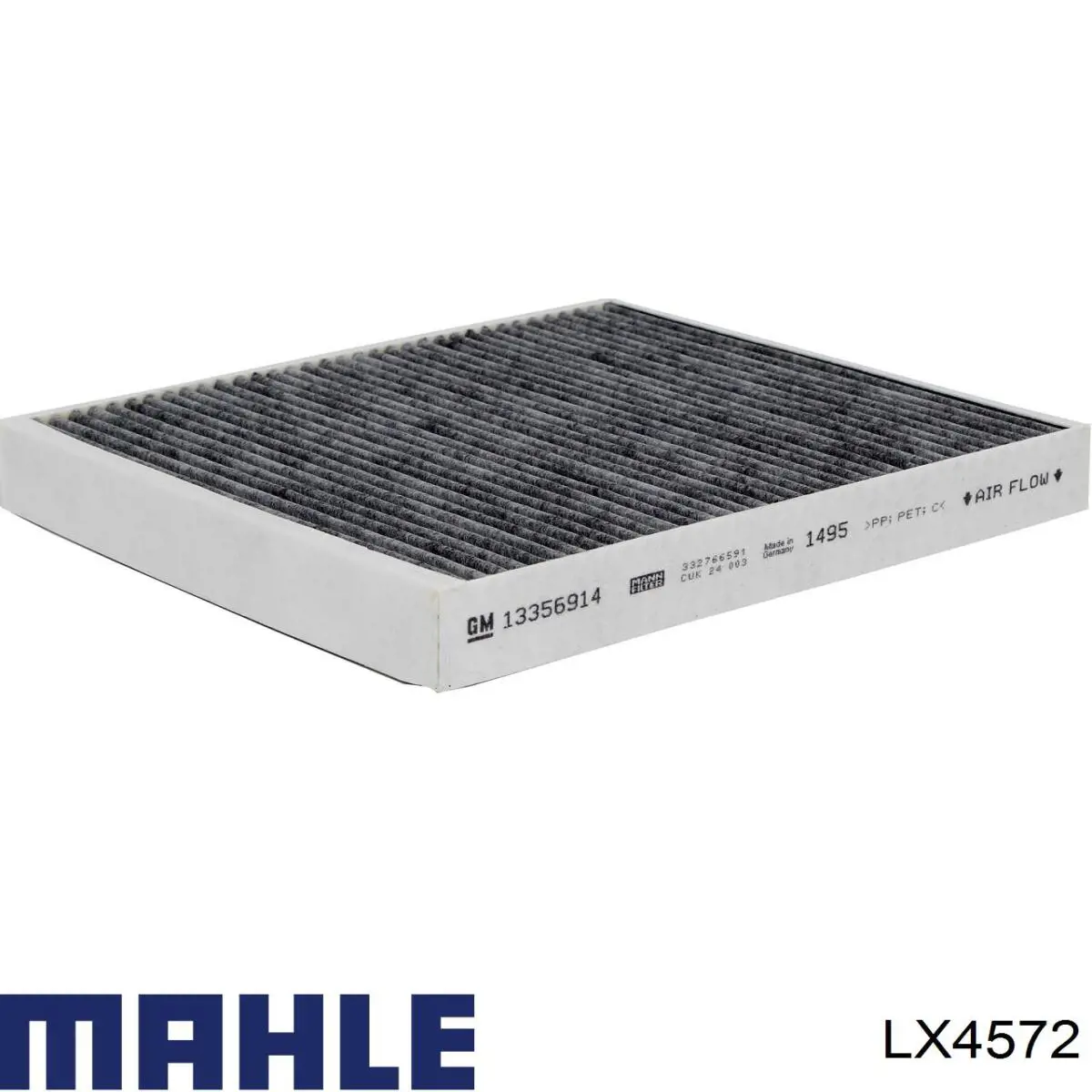 Елемент повітряного фільтра Mahle Original LX4572 ціна, від 13.69 USD