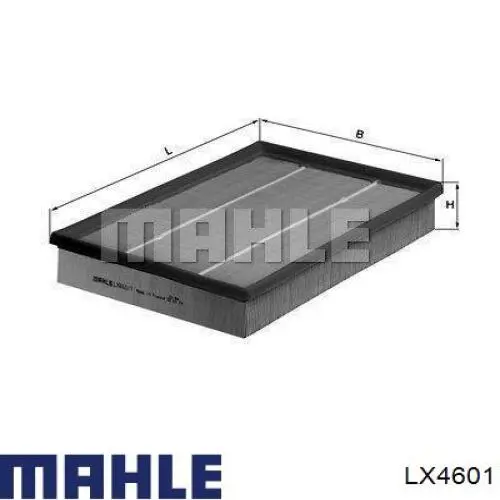 Купити LX4601 Mahle Original Автомобільний фільтр повітря