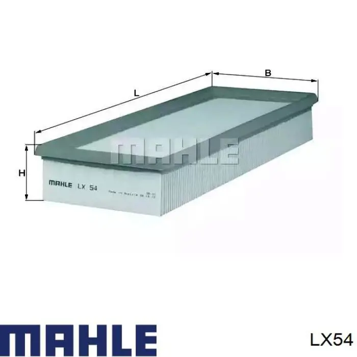 Купити LX54 Mahle Original Автомобільний фільтр повітря
