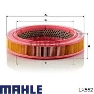 Купити LX552 Mahle Original Автомобільний фільтр повітря