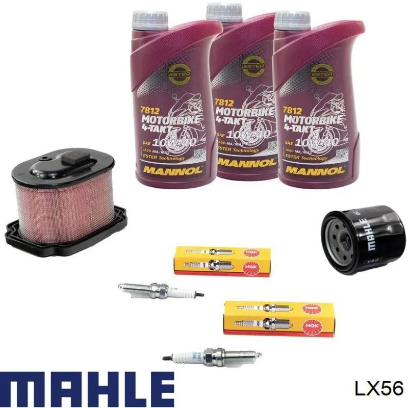 Фільтр повітряний Mahle Original LX56