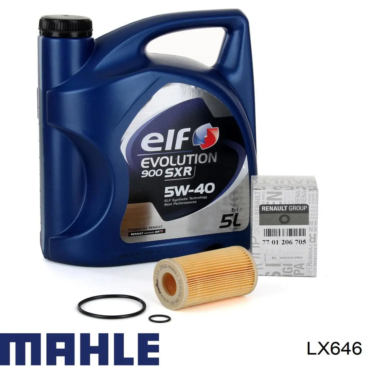 LX646 Mahle Original Повітряний фільтр двигуна