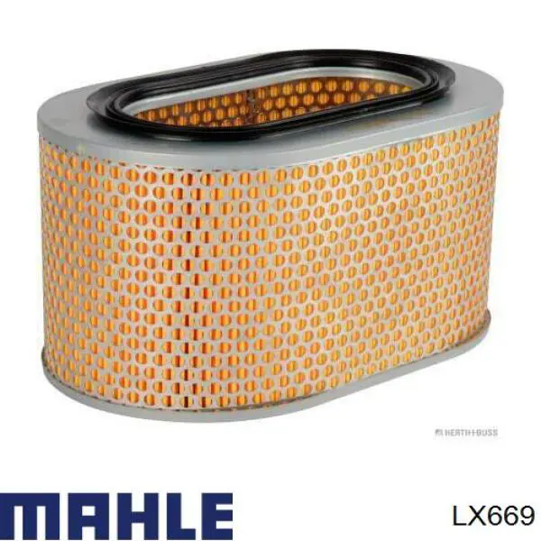 Елемент повітряного фільтра Mahle Original LX669 ціна, від 10.96 USD