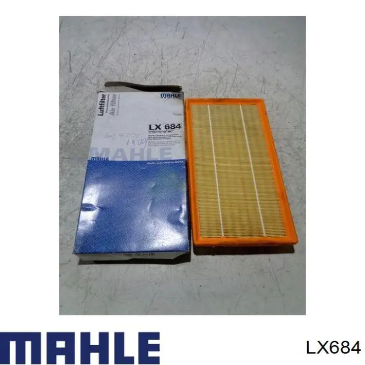 LX684 Mahle Original фільтр повітряний
