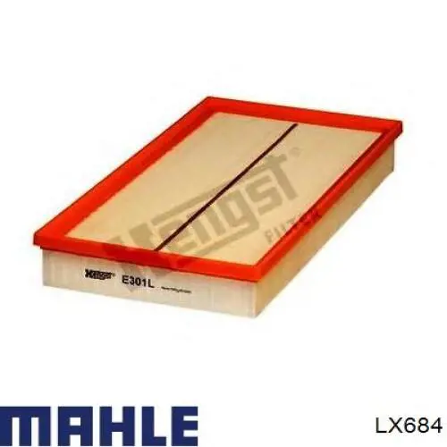 Повітряний фільтр LX684 Mahle Original