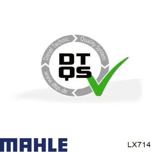 Фільтр повітряний LX714 Mahle Original