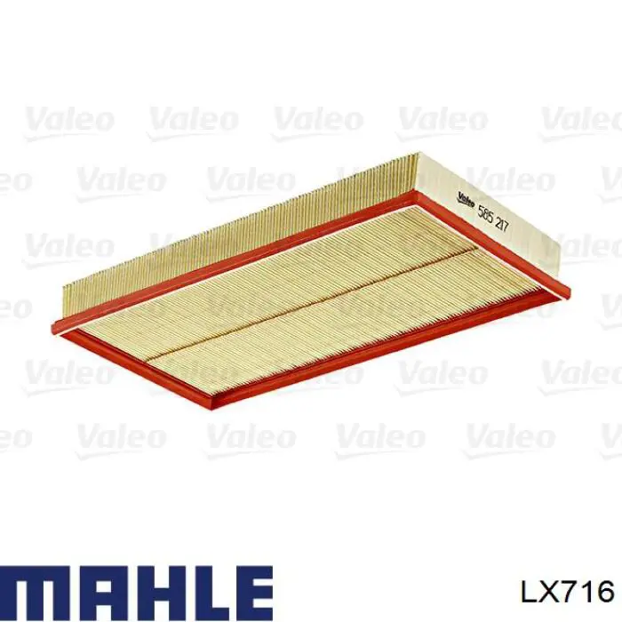Елемент повітряного фільтра Mahle Original LX716 ціна, від 6.64 USD