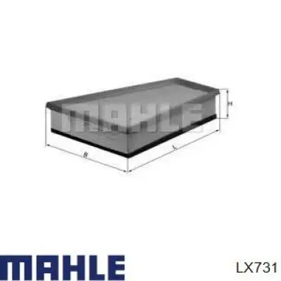 Елемент повітряного фільтра Mahle Original LX731 ціна, від 7.02 USD