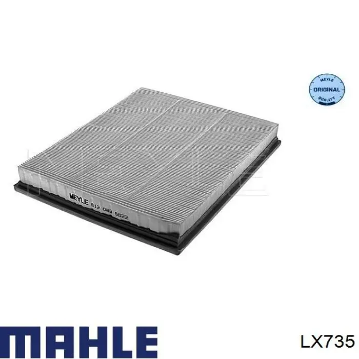 LX735 Mahle Original фільтр повітряний