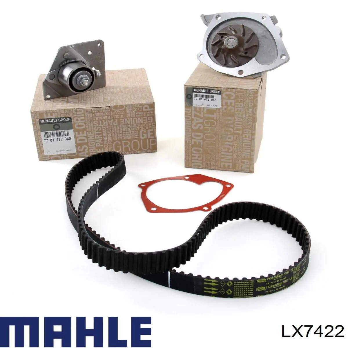Елемент повітряного фільтра Mahle Original LX7422 ціна, від 5.62 USD