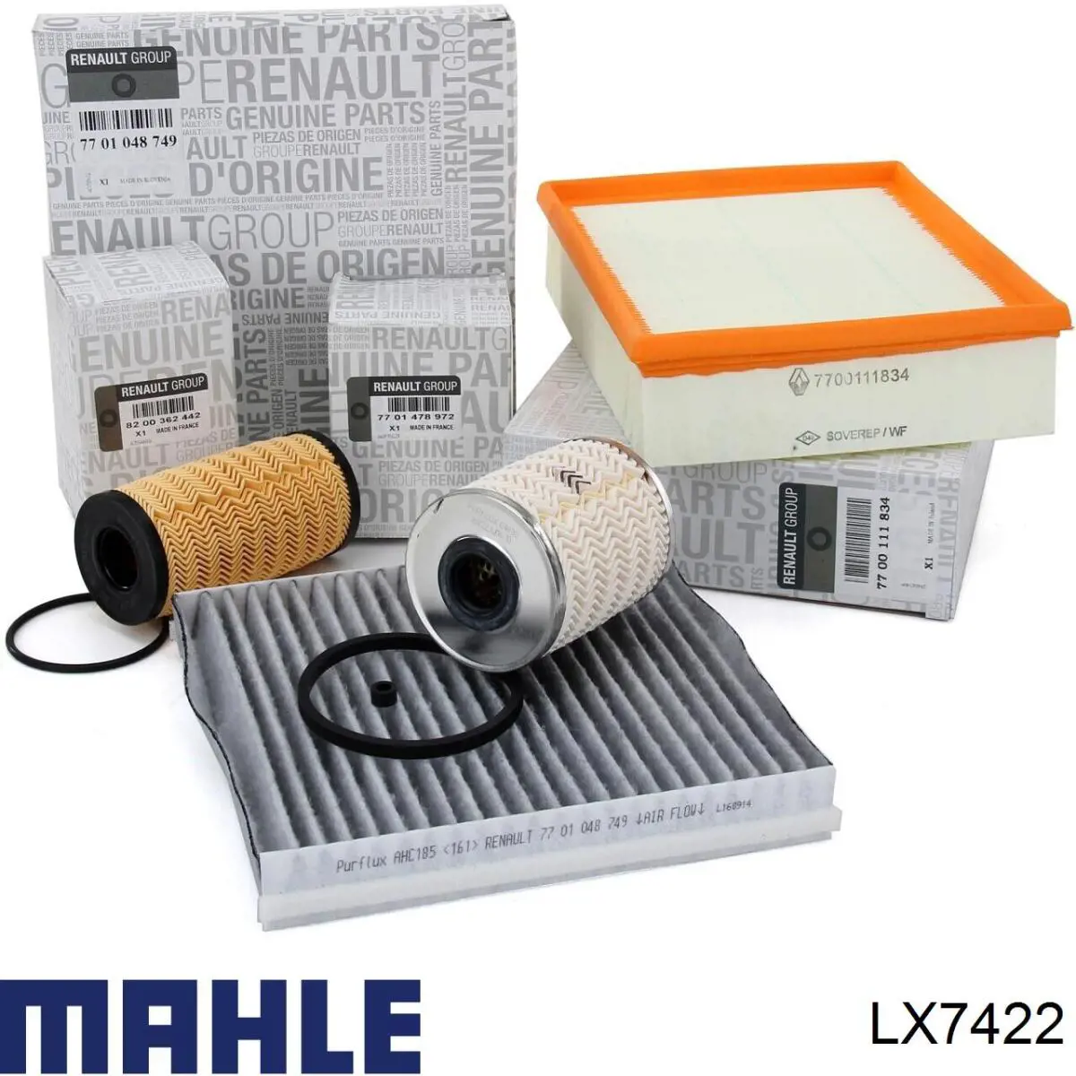 LX7422 Mahle Original фільтр повітряний