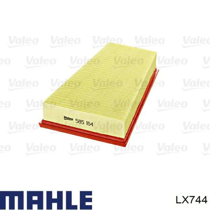 Купити LX744 Mahle Original Автомобільний фільтр повітря