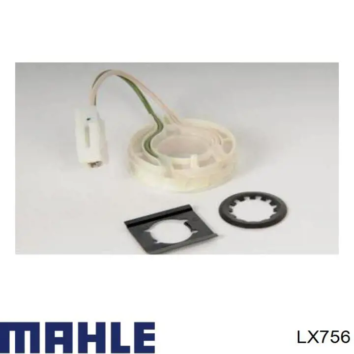 LX756 Mahle Original фільтр повітряний