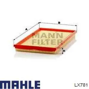 Повітряний фільтр LX781 Mahle Original