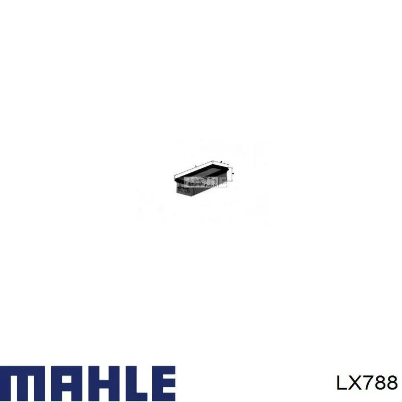 LX788 Mahle Original фільтр повітряний