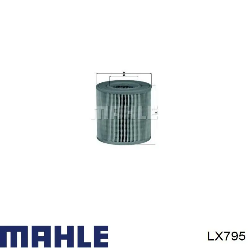 Купити LX795 Mahle Original Автомобільний фільтр повітря