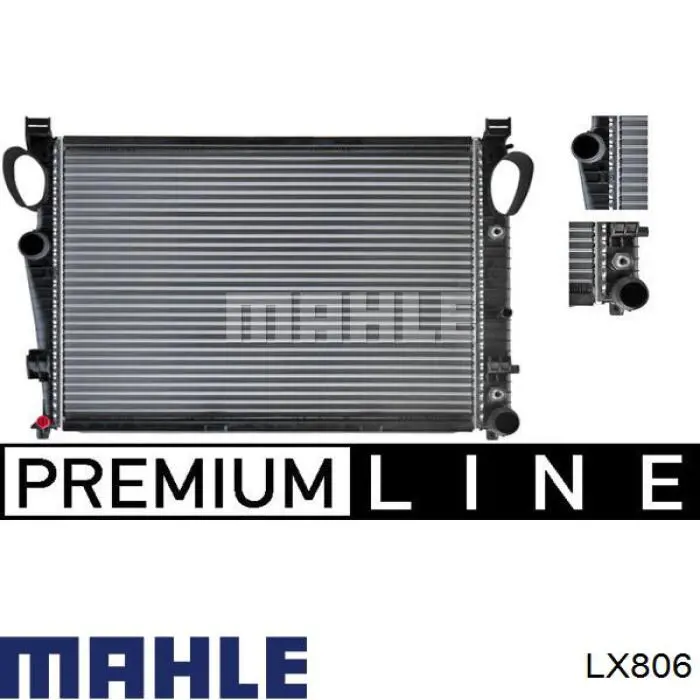 LX806 Mahle Original фільтр повітряний