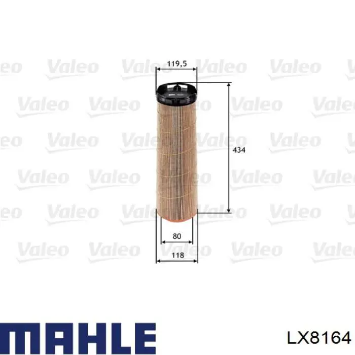 Повітряний фільтр LX8164 Mahle Original