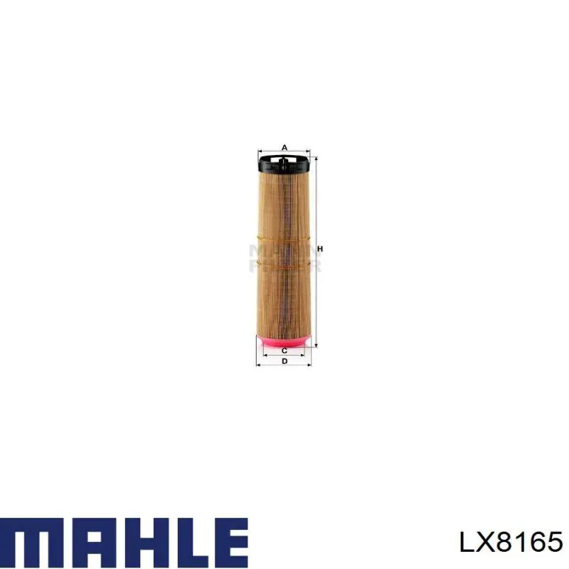 LX8165 Mahle Original Повітряний фільтр двигуна
