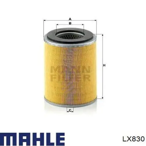 Купити LX830 Mahle Original Автомобільний фільтр повітря