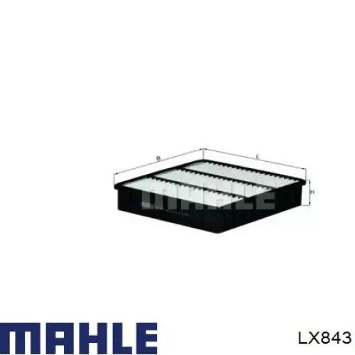 Елемент повітряного фільтра Mahle Original LX843 ціна, від 5.45 USD
