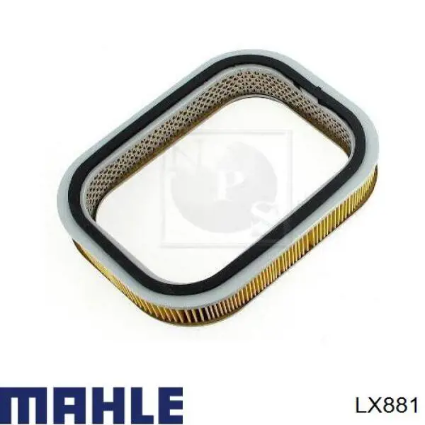 LX881 Mahle Original Повітряний фільтр двигуна