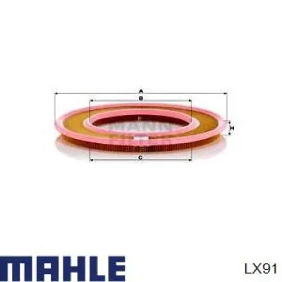 Елемент повітряного фільтра Mahle Original LX91 ціна, від 6.47 USD