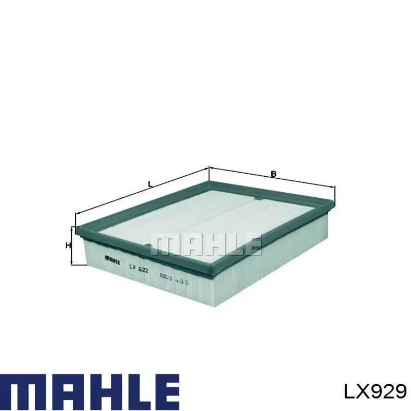 Повітряний фільтр LX929 Mahle Original