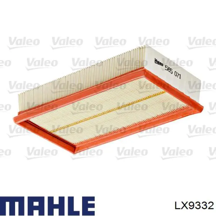 Елемент повітряного фільтра Mahle Original LX9332 ціна, від 12.47 USD