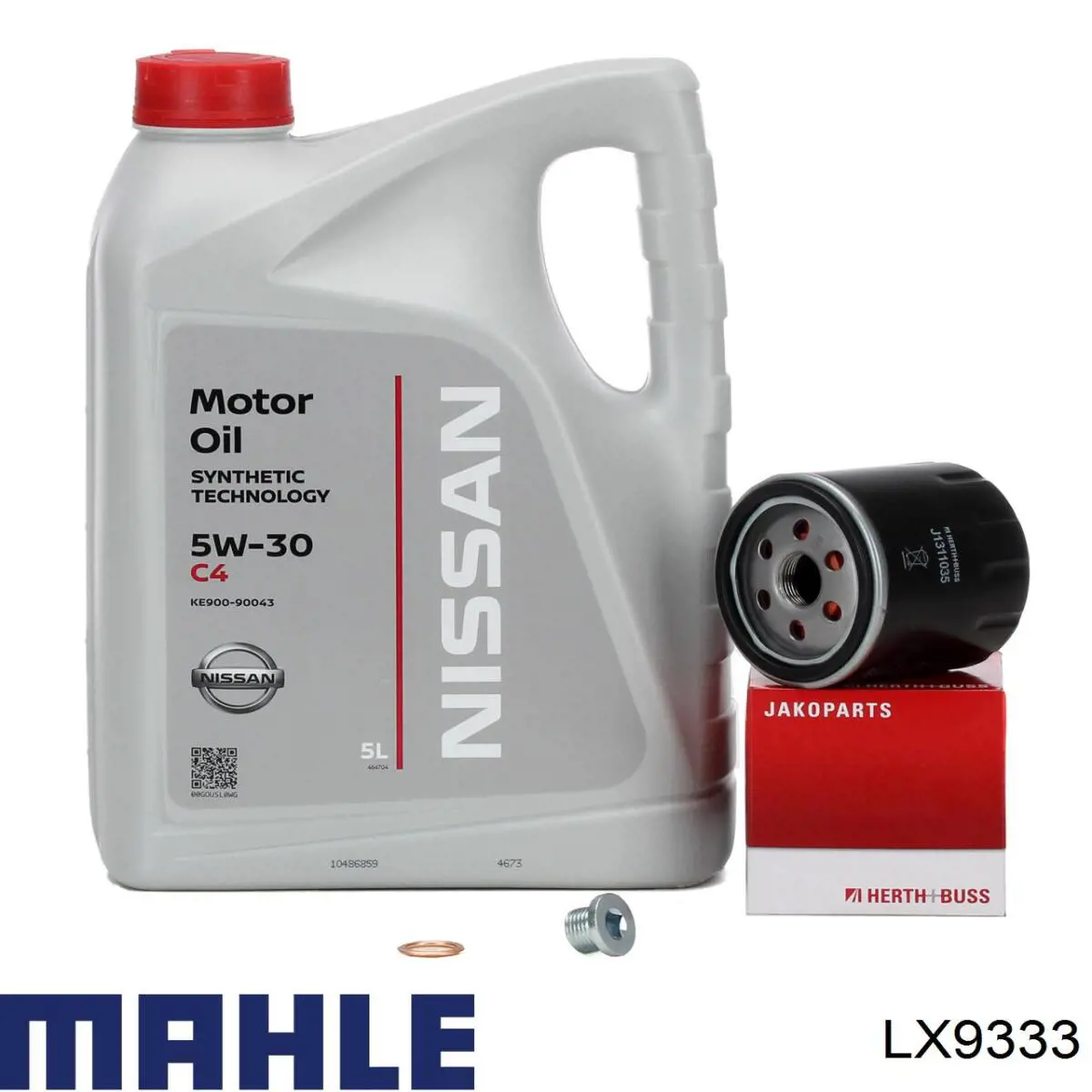 LX9333 Mahle Original Повітряний фільтр двигуна