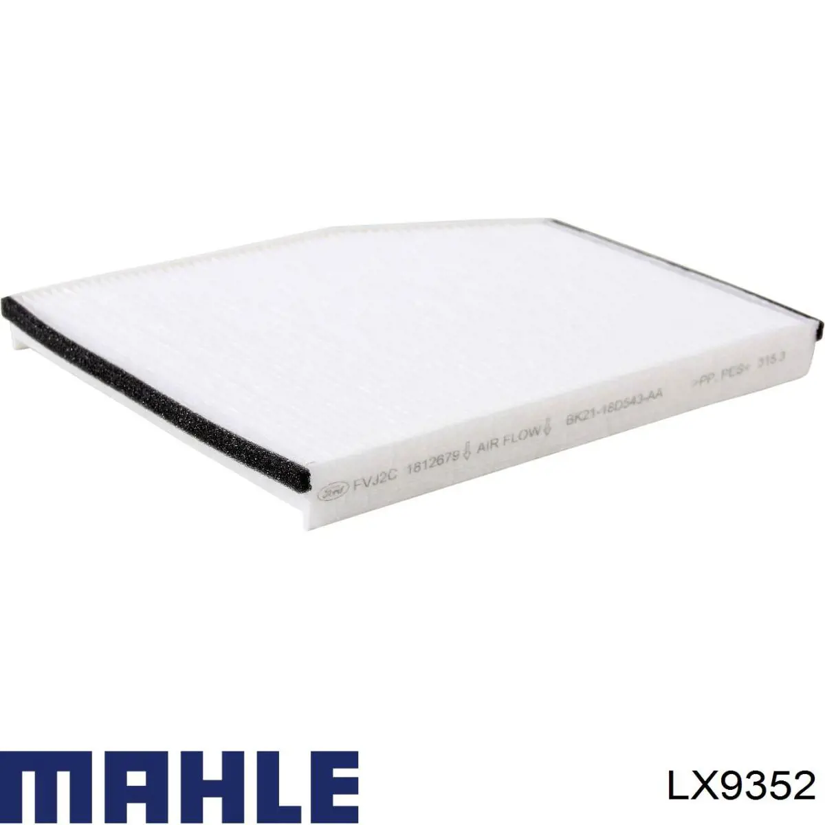 Повітряний фільтр LX9352 Mahle Original