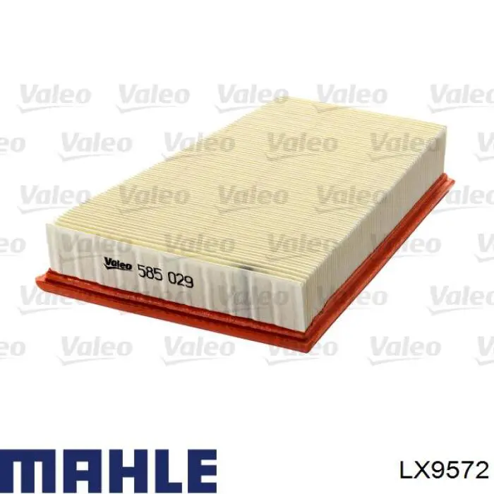 Елемент повітряного фільтра Mahle Original LX9572 ціна, від 10.39 USD