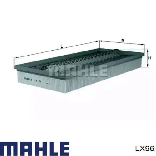 Фільтр повітряний LX96 Mahle Original