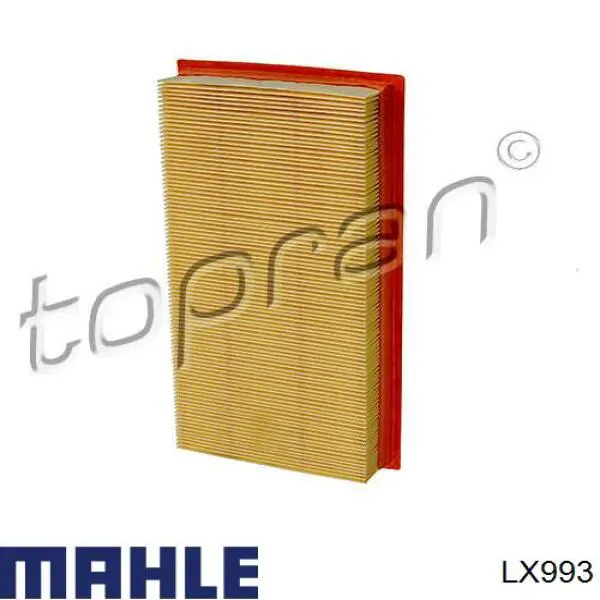 Елемент повітряного фільтра Mahle Original LX993 ціна, від 3.70 USD