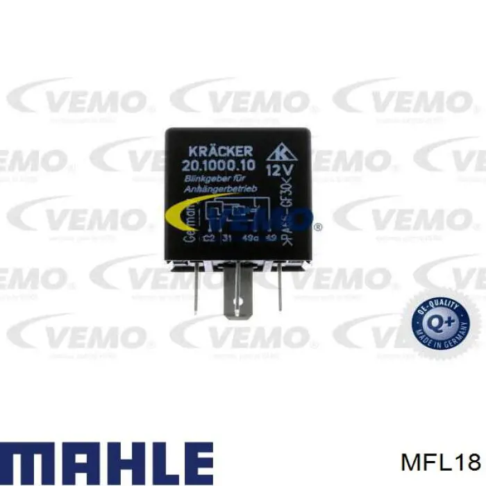 Купити MFL18 Mahle Original Реле поворотів