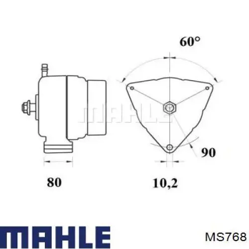 Купити MS768 Mahle Original Стартер