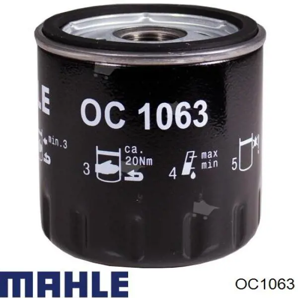 Купити OC1063 Mahle Original Фільтр очищення масла відцентровий