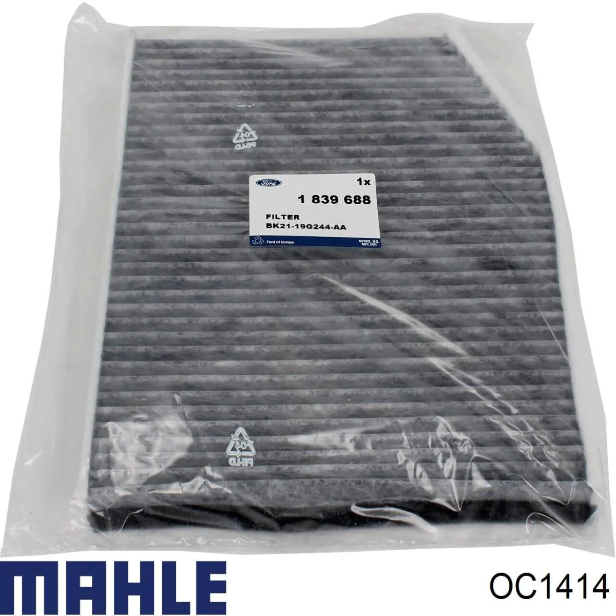 OC1414 Mahle Original Фільтр масла