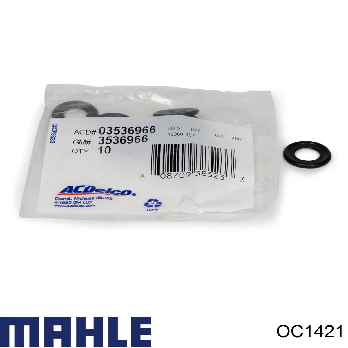 Купити OC1421 Mahle Original Фільтр очищення масла відцентровий