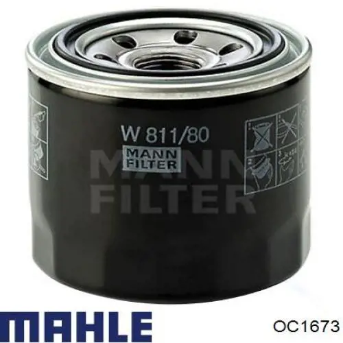 Фільтр масляний Mahle Original OC1673