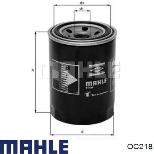 Масляний фільтр OC218 Mahle Original