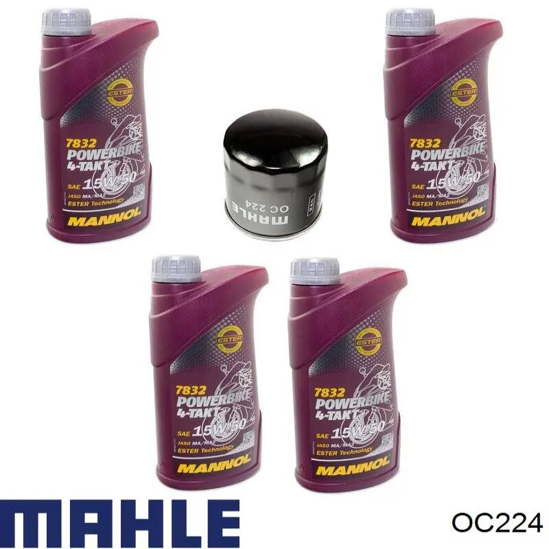 OC224 Mahle Original Фільтр масла