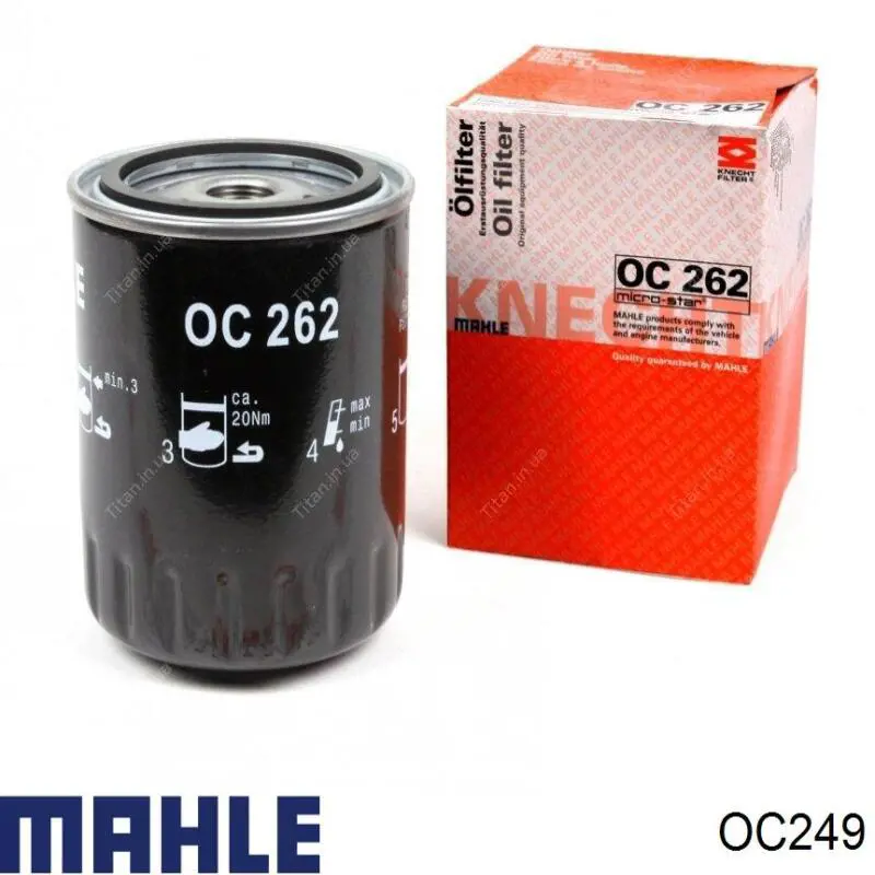OC249 Mahle Original Фільтр масла