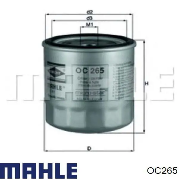 Фільтр масляний OC265 Mahle Original