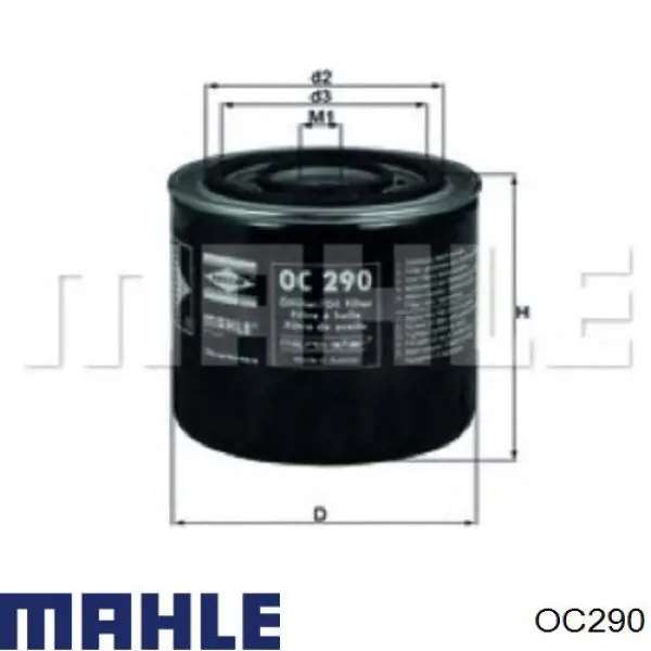 OC290 Mahle Original фільтр масляний